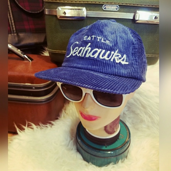 Vintage Other - VINTAGE, SEATTLE SEAHAWKS, corduroy hat!!